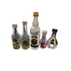 Image 3 : 40+ Vintage Glass Mini Liquor Bottles - Empty