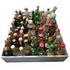 Image 1 : 60+ Vintage Glass Mini Liquor Bottles - Empty