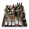 Image 1 : 40 Vintage Glass Mini Liquor Bottles - Empty