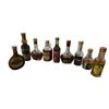 Image 2 : 40 Rare Vintage Glass Mini Liquor Bottles - Several With Remaining Contents