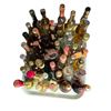 Image 2 : 40 Vintage Glass Mini Liquor Bottles - Approx. 50% Retain Partial Contents