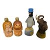 Image 1 : 4 Assorted Liquor Mini Bottles - Eva and Adan are sealed and full