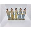 Image 1 : 5 Jenny Lind 2 Oz. Porcelain Liquor Minis by Ski Country - empty