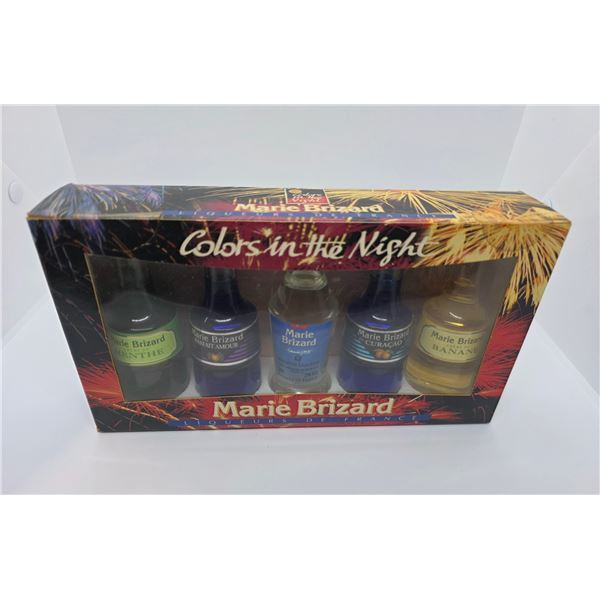 Marie Brizard Vintage Gift Set of 5 French Liqueurs - 50ml sealed bottles