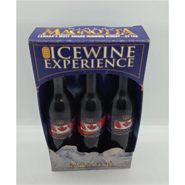 1998 Gift Set of 3 Magnotta Wineries 50ml Ice Wines - 50ml Sealed Bottles