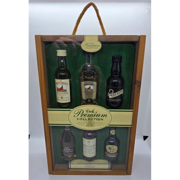 Premium Collection Gift Set of 6 Finest Scotch Whiskies - 50ml Sealed bottles