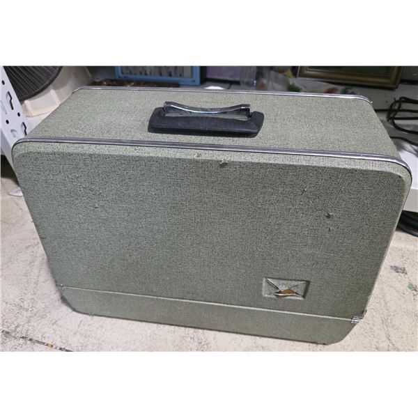 Vintage Brother Portable Electric Sewing Machine with Foot Pedal & Carry Case - MH-26