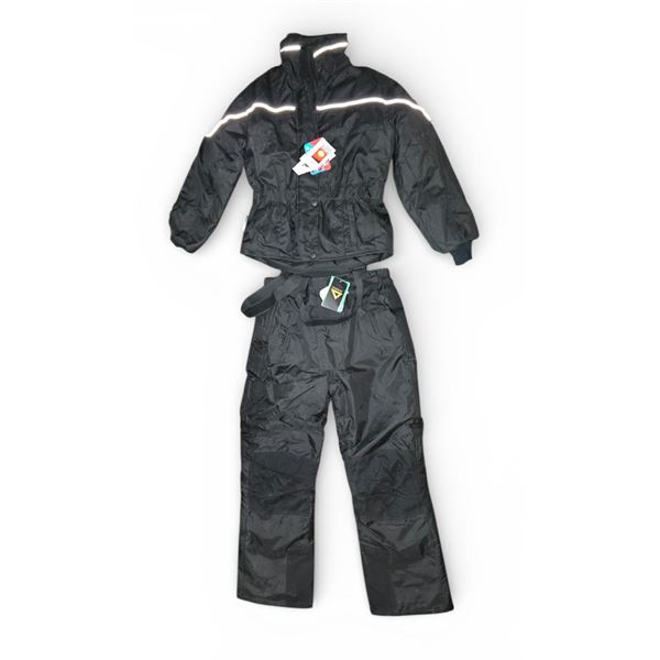 New West Coast Black Insulated Snow Jacket & Pants with Tags - Women's size XS - (3M Thinsulate with