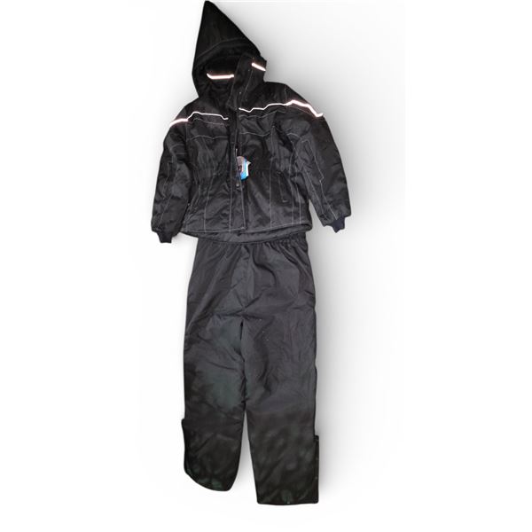 New West Coast Black Insulated Snow Jacket & Pants with Tags - Unisex size XXL - (3M Thinsulate with