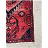 Image 2 : Hamedan geometric map Variety of colours Low pile 100% Authentic Hand Knotted Wool Persian Rug Handm