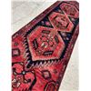 Image 4 : Hamedan geometric map Variety of colours Low pile 100% Authentic Hand Knotted Wool Persian Rug Handm