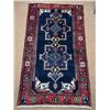 Image 1 : Saveh Geometric Map Fluffy carpet 100% Authentic Hand Knotted Wool Persian Rug Handmade in Iran (Siz