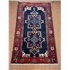 Image 7 : Saveh Geometric Map Fluffy carpet 100% Authentic Hand Knotted Wool Persian Rug Handmade in Iran (Siz