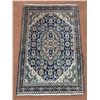 Image 1 : Ardebil Beautiful colouring 100% Authentic Hand Knotted Wool Persian Rug Handmade in Iran (Size 3.4'