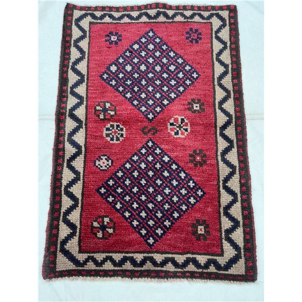 Shiraz geometric map Fluffy carpet Wool roor 100% Authentic Hand Knotted Wool Persian Rug Handmade i
