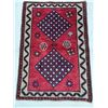 Image 5 : Shiraz geometric map Fluffy carpet Wool roor 100% Authentic Hand Knotted Wool Persian Rug Handmade i