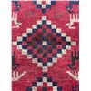 Image 2 : Shiraz geometric map Fluffy carpet Wool root 100% Authentic Hand Knotted Wool Persian Rug Handmade i