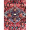 Image 5 : Zanjan geometric map Fluffy carpet Beautiful colouring (Size 7.6' x 4.4' ft 227 x131 cm) 100% Authen