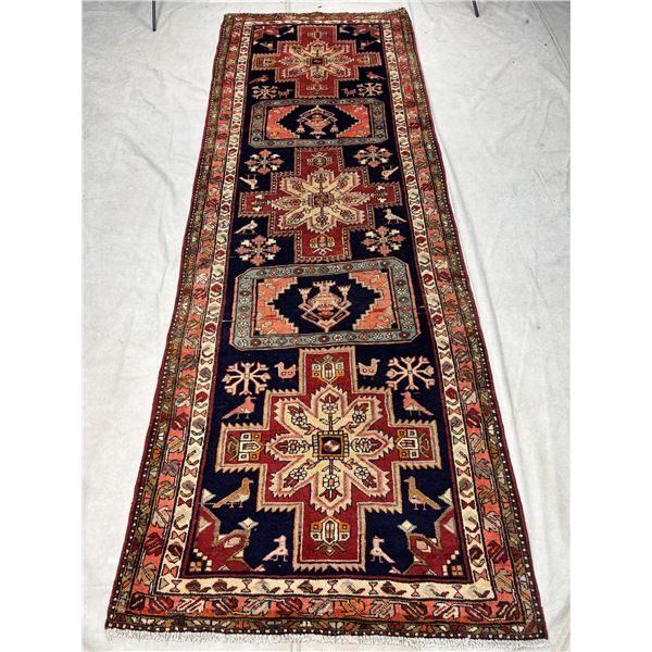 Ardebil Fluffy carpet Sheepwool and Vegetable dye 100% Authentic Hand Knotted Wool Persian Rug Handm