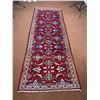 Image 3 : Kashan (Size 9.3' x 3.4' ft)100% Authentic Hand Knotted Wool Persian Rug Handmade in Iran (These car