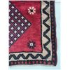 Image 3 : Shiraz geometric map Fluffy, wool root (SizeÂ 4'x2.8' ft 120 x 80 cm) 100% Authentic Hand Knotted Wo