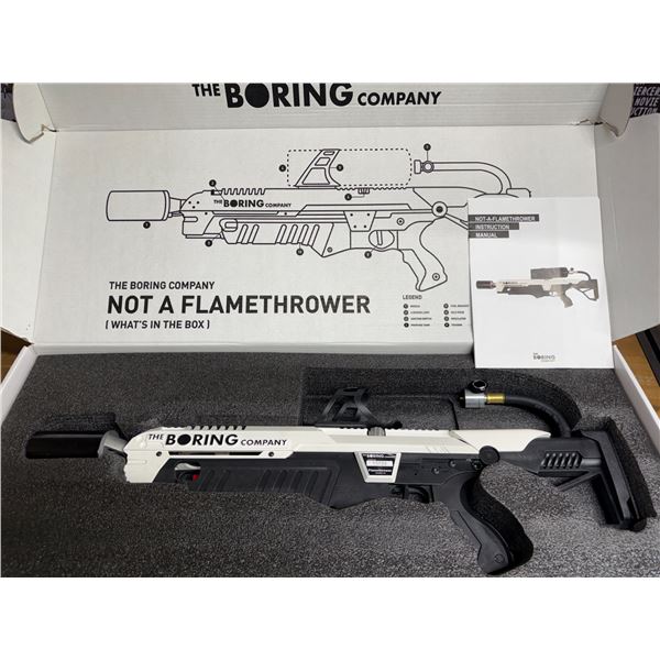 The Boring Company "Not A Flamethrower" Flame Thrower by Elon Musk - BNIB