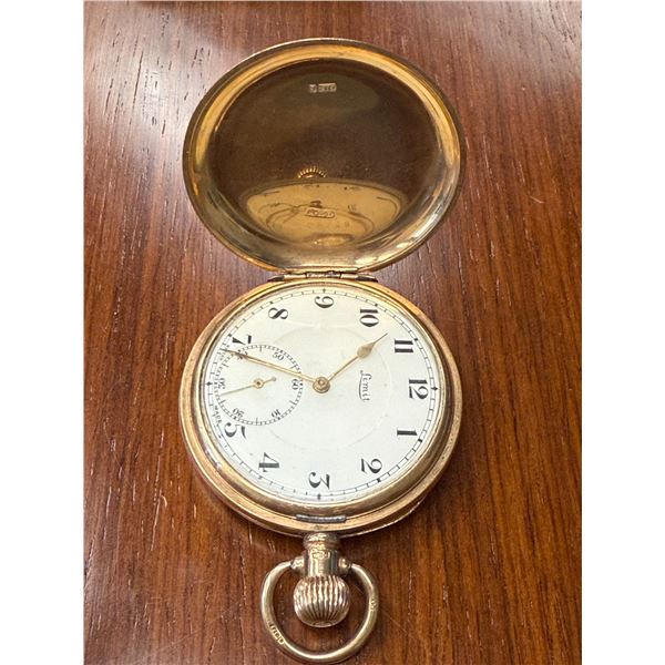 9 Karat Gold Cased Limit Pocket Watch - Manual Wind