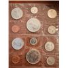 Image 2 : 2 pc - Uncirculated Canadian 1964 Silver Proof-Like Collector Set (x6 Coins / Set)