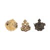 Image 5 : Group of 6 Vintage WWI/WW2 Assorted Canadian Military Regiments - Cap Badges
