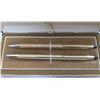 Image 2 : Gold Filled Cross Pen and Automatic Pencil Set in Original Case with Pamphlet - 1/20 14KT Gold Fille