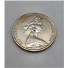 Image 2 : 1966 Australian 50 Cent Silver Coin - .800 Silver - 31.28 grams
