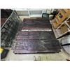 Image 2 : Chinese Hardwood Bed Frame, Approx. H20" x W78" x L91"