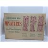 Image 3 : 2 x 1975 Sets of Cyrus Noble Bourbon 1/8 Pint Decanters (with Boxes - 1 set full) and 4 assorted Bra