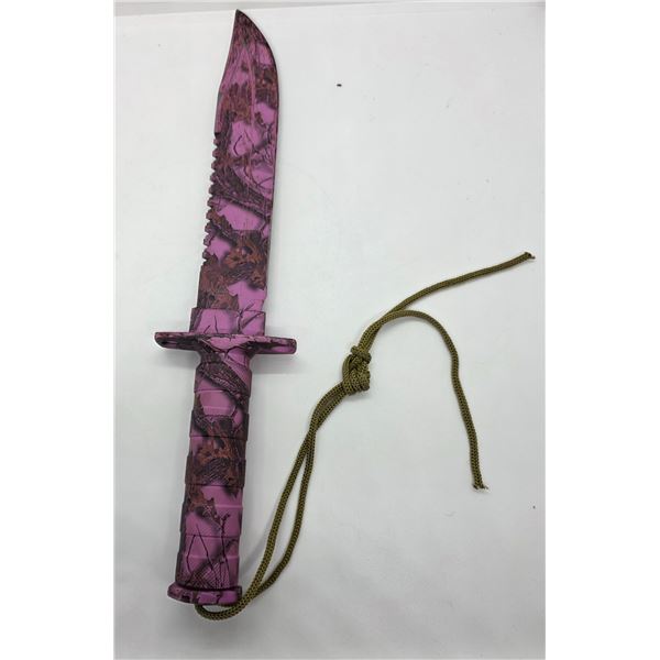 Outlander Purple Camouflage Survival Knife with 8" Blade