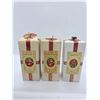 Image 1 : 3 Vintage Teacher's Highland Cream 50ml Blended Scotch Minis in Gift Boxes (believed to be full)