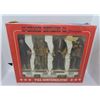 Image 5 : Group of 5 Hoffman, McCormick and Lionheart Mini Porcelain Liquor Decanters in Packaging (empty)