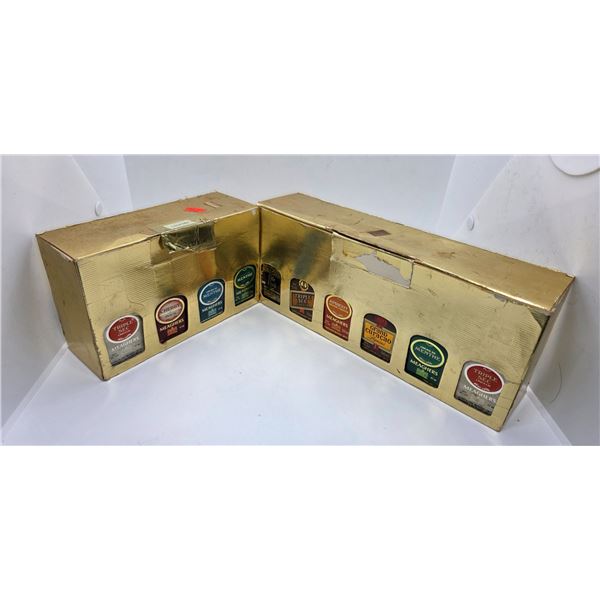 1 Eight-Pack & 1 Twelve Pack of Meagher's 47ml Liqueurs in Glass Bottles (8-pack bottles are full, 1