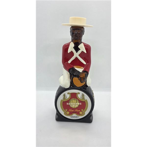 Full 375ml Glass Bottle of Barbados Gold Rum