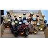 Image 1 : 20 Vintage Liqueur Minis in 50ml Glass Bottles - Majority of the Bottles are full