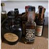 Image 3 : 21 Vintage Whiskeys, Southern Comfort & Other Liquors in 50ml Glass Bottles  - Majority of the bottl