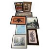Image 2 : Group of 9 Framed Prints & Paintings - Mixed Styles, Assorted Sizes