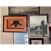 Image 5 : Group of 9 Framed Prints & Paintings - Mixed Styles, Assorted Sizes