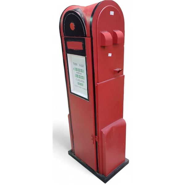 Gas Pump Decorative Piece, H55" x W21" x D13"