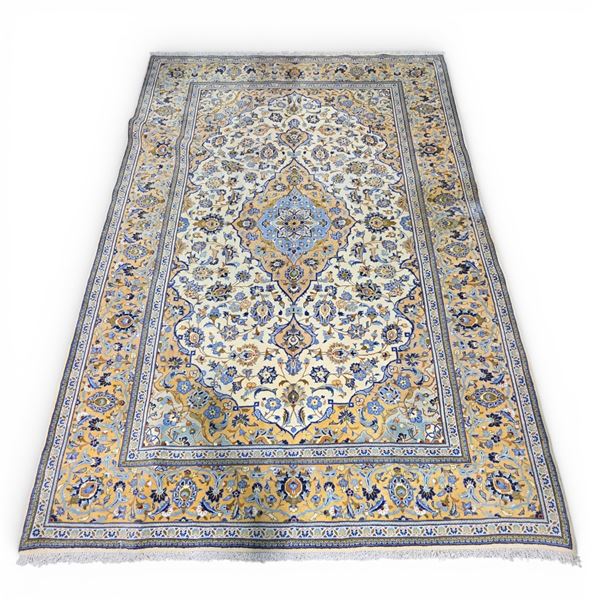 Kashan (Size 11.9' x 7.10' ft) 100% Authentic Hand Knotted Wool Persian Rug Handmade in Iran (Thes