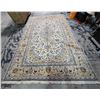 Image 5 : Kashan (Size 11.9' x 7.10' ft) 100% Authentic Hand Knotted Wool Persian Rug Handmade in Iran (Thes