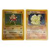 Image 1 : Group of 2 WOTC 1999: Pokémon Base Set Hitmonchan 7/102 and Ninetales 12/102 Holo