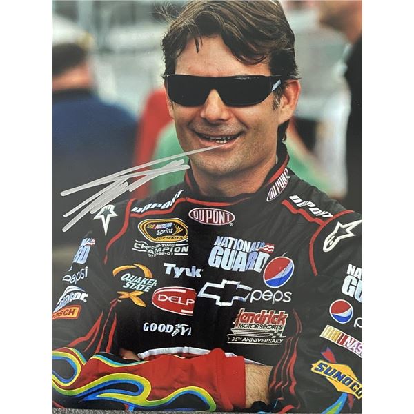 NASCAR Champion Jeff Gordon signed photo