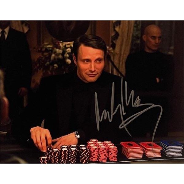 James Bond Villain Mads Mikkelsen Signed Photo