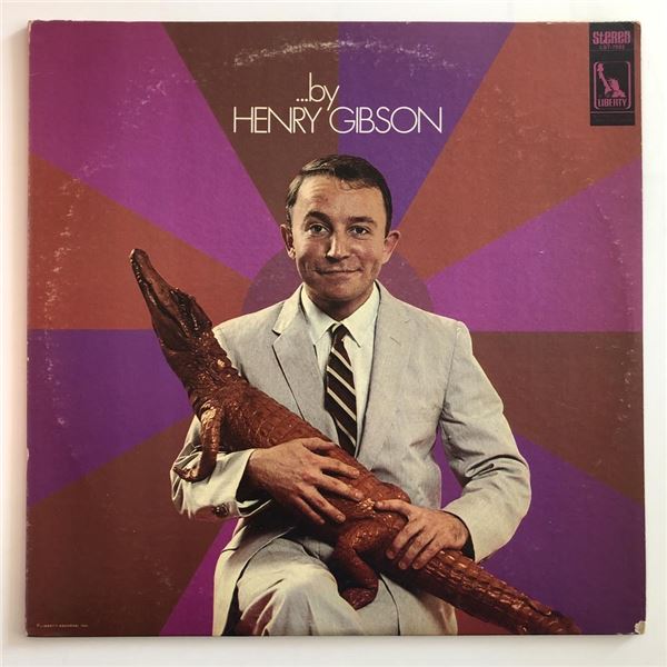 Henry Gibson signed album