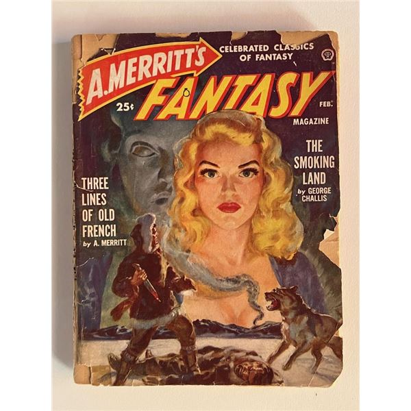 1950 A Merritts Fantasy Pulp Magazine
